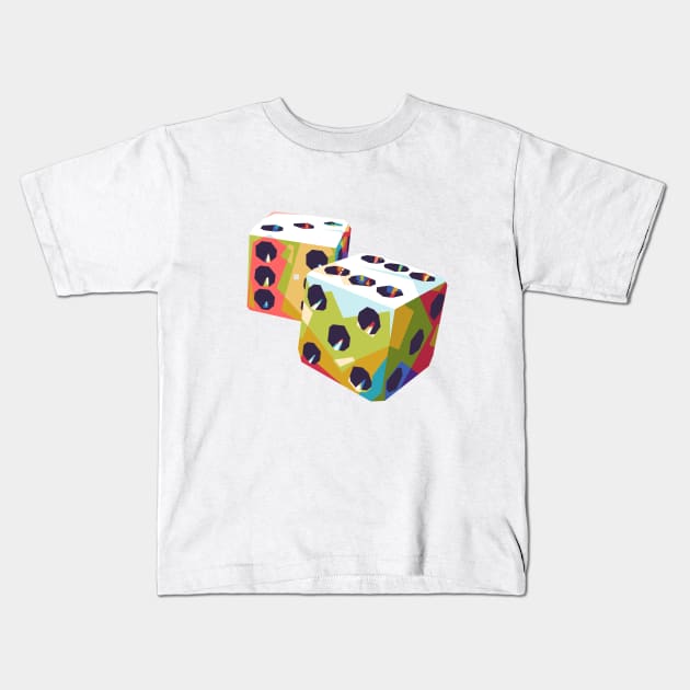 Dice Kids T-Shirt by Paradox Studio